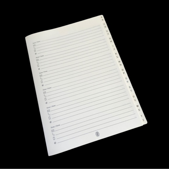 CARTIER NWOT ONE OF A KIND VINTAGE ADDRESS & PHONE BOOK 7 x 9 - Picture 5 of 10